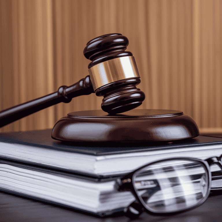 A juvenile defense lawyer discussing case details with a parent and their child in a law office setting.