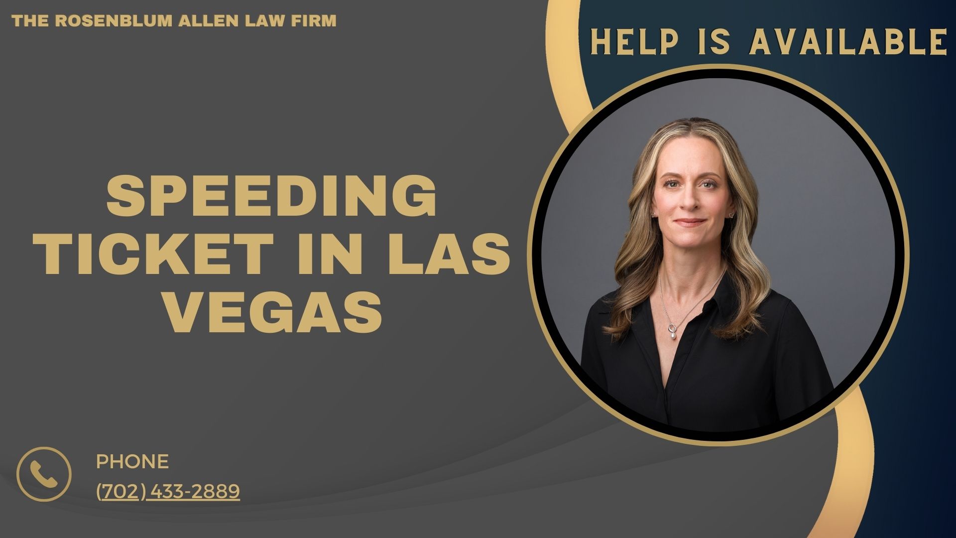 Speeding Ticket in Las Vegas banner