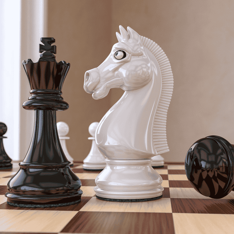  Chess pieces representing legal defense strategy