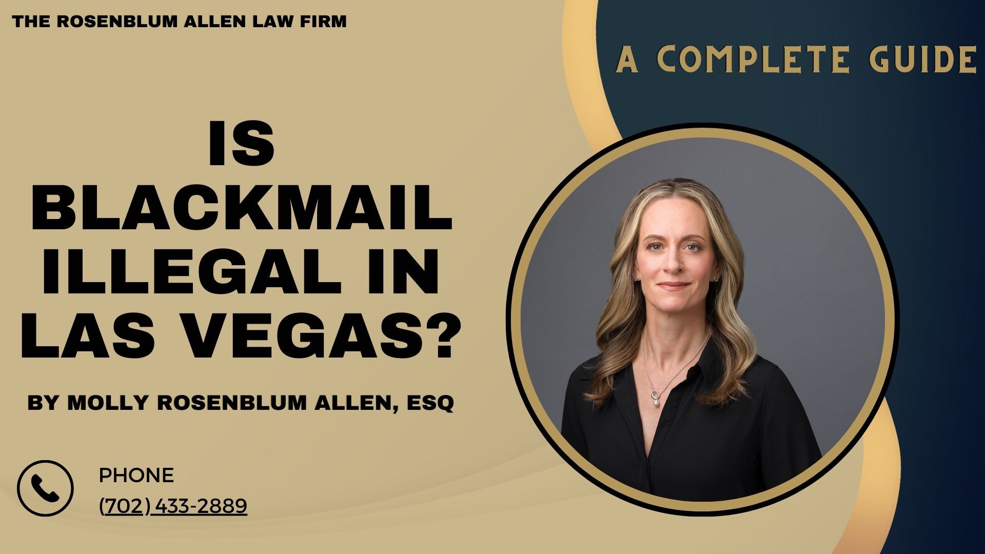 Is Blackmail Illegal in Las Vegas Banner
