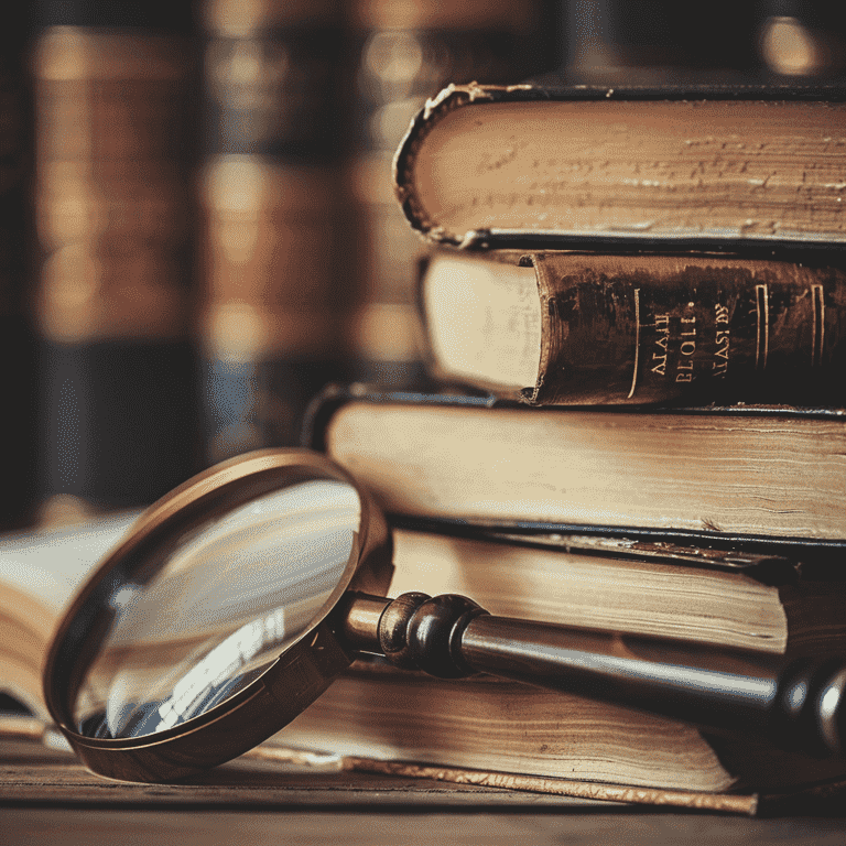 legal-books-magnifying-glass