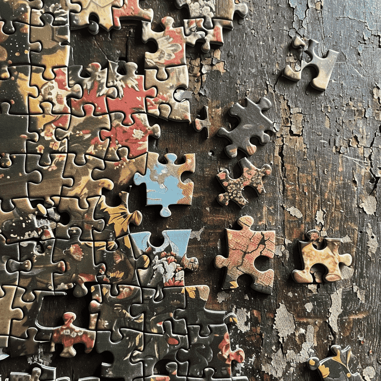 Puzzle with missing pieces, representing the challenges and limitations of child custody evaluations