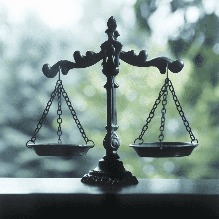 Balance scales with dollar sign and changed circumstances symbol, illustrating the legal grounds for modifying spousal support