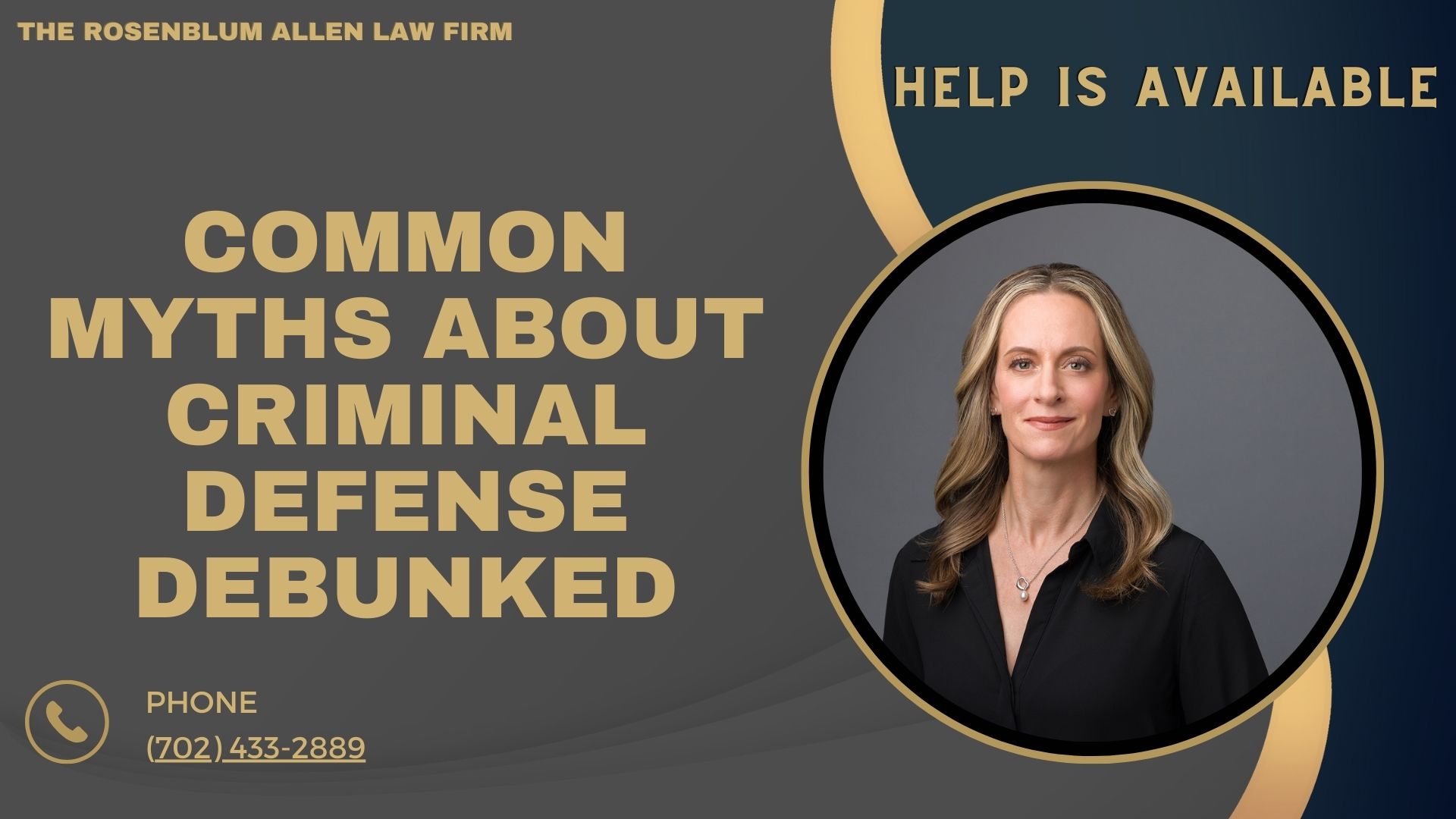 Common Myths About Criminal Defense Debunked banner