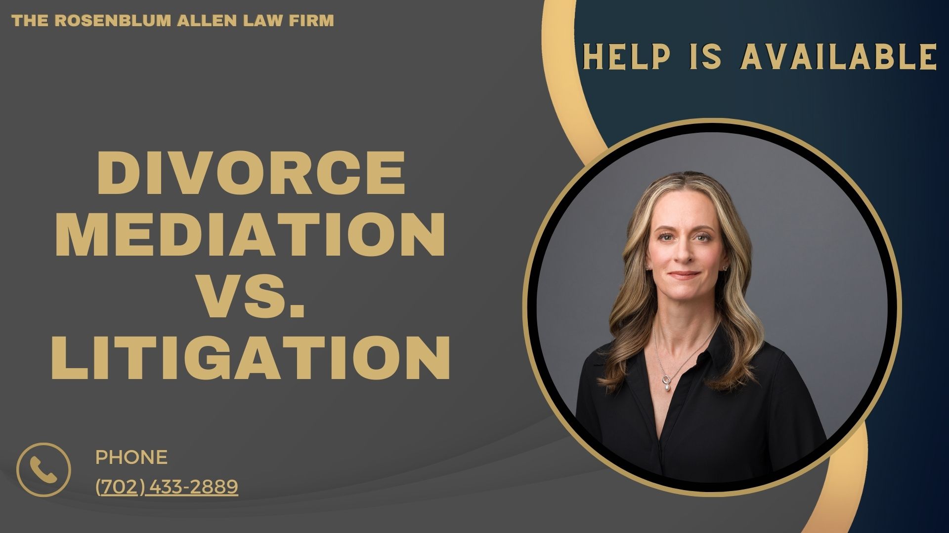 Divorce Mediation vs. Litigation banner