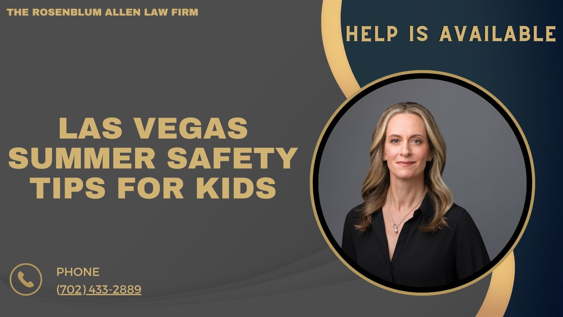 Las Vegas Summer Safety Tips for Kids banner