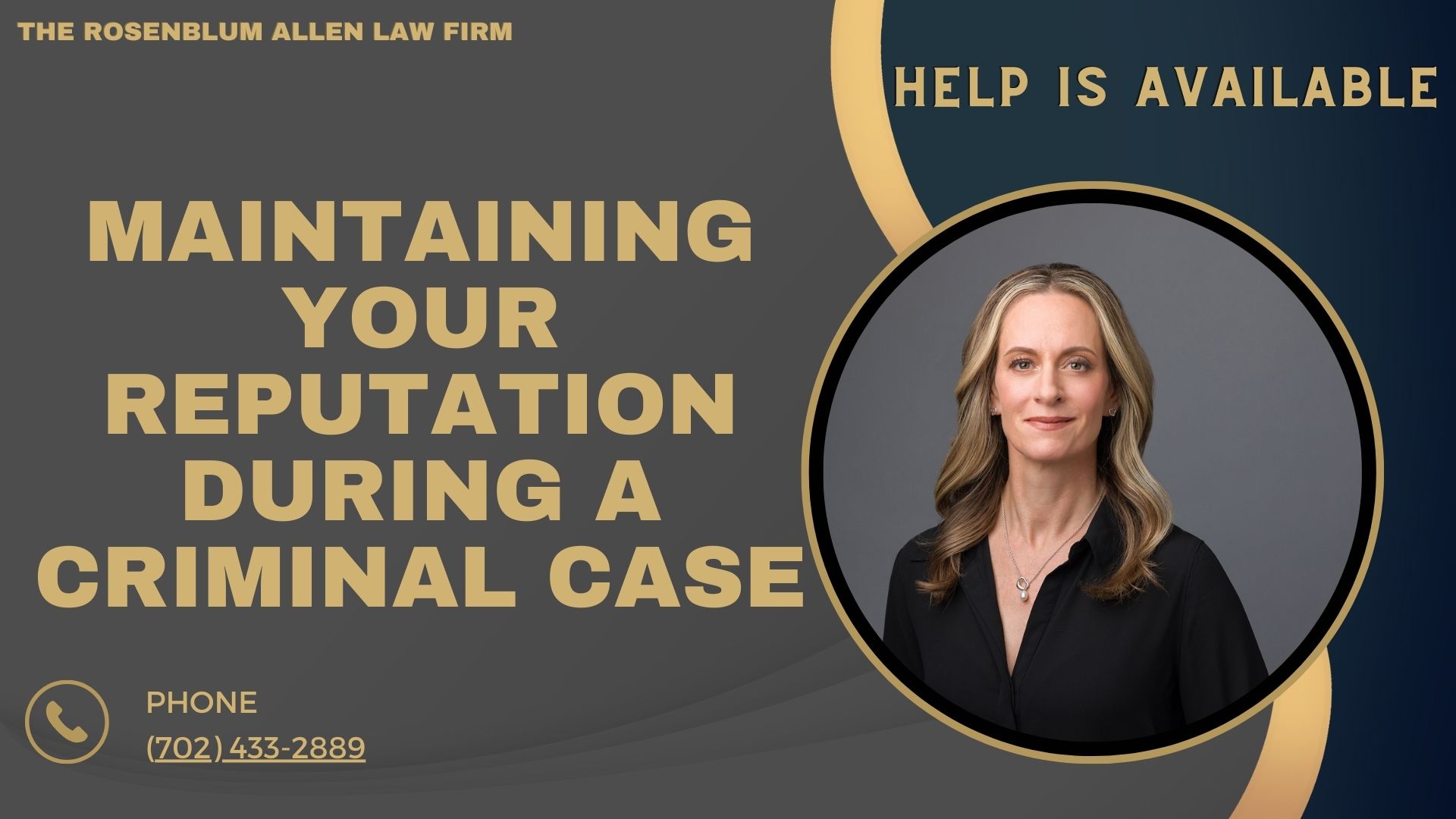 Maintaining Your Reputation During a Criminal Case banner