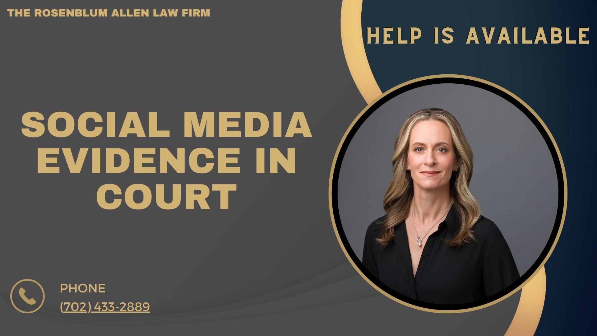 Social Media Evidence in Court banner