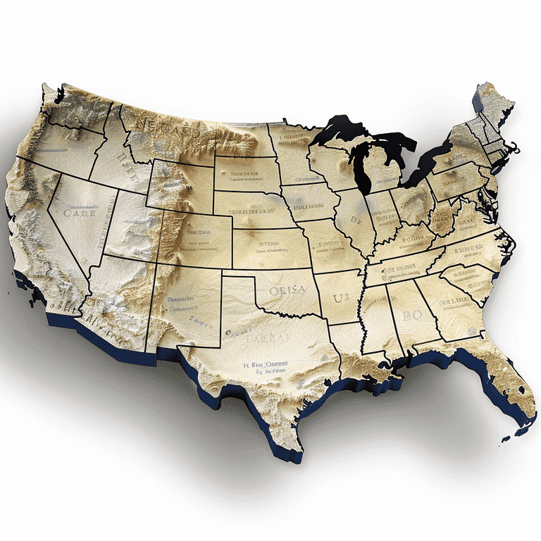 Map of the United States highlighting Nevada, illustrating the impact of national trends on state law.