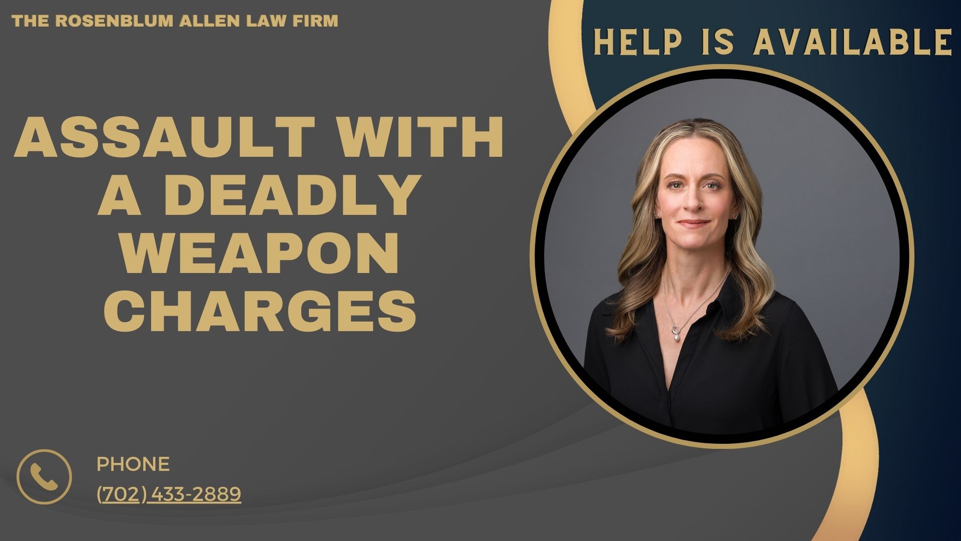 Assault with a Deadly Weapon Charges banner