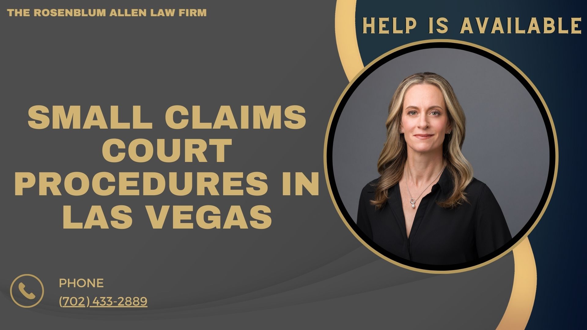 Small Claims Court Procedures in Las Vegas banner