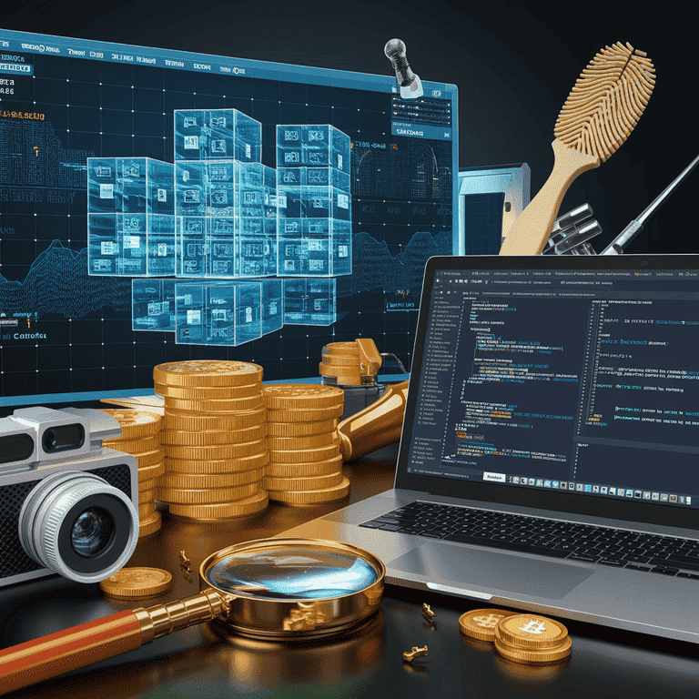  Blockchain forensics tools examining cryptocurrency transactions