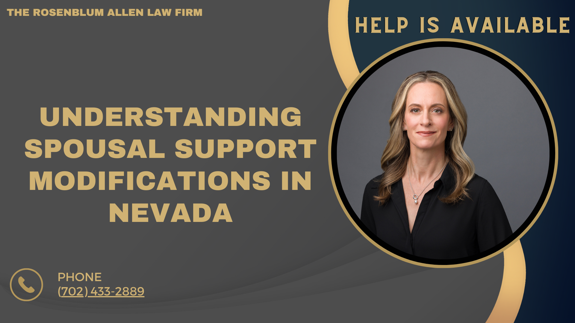 Understanding Spousal Support Modifications in Nevada banner