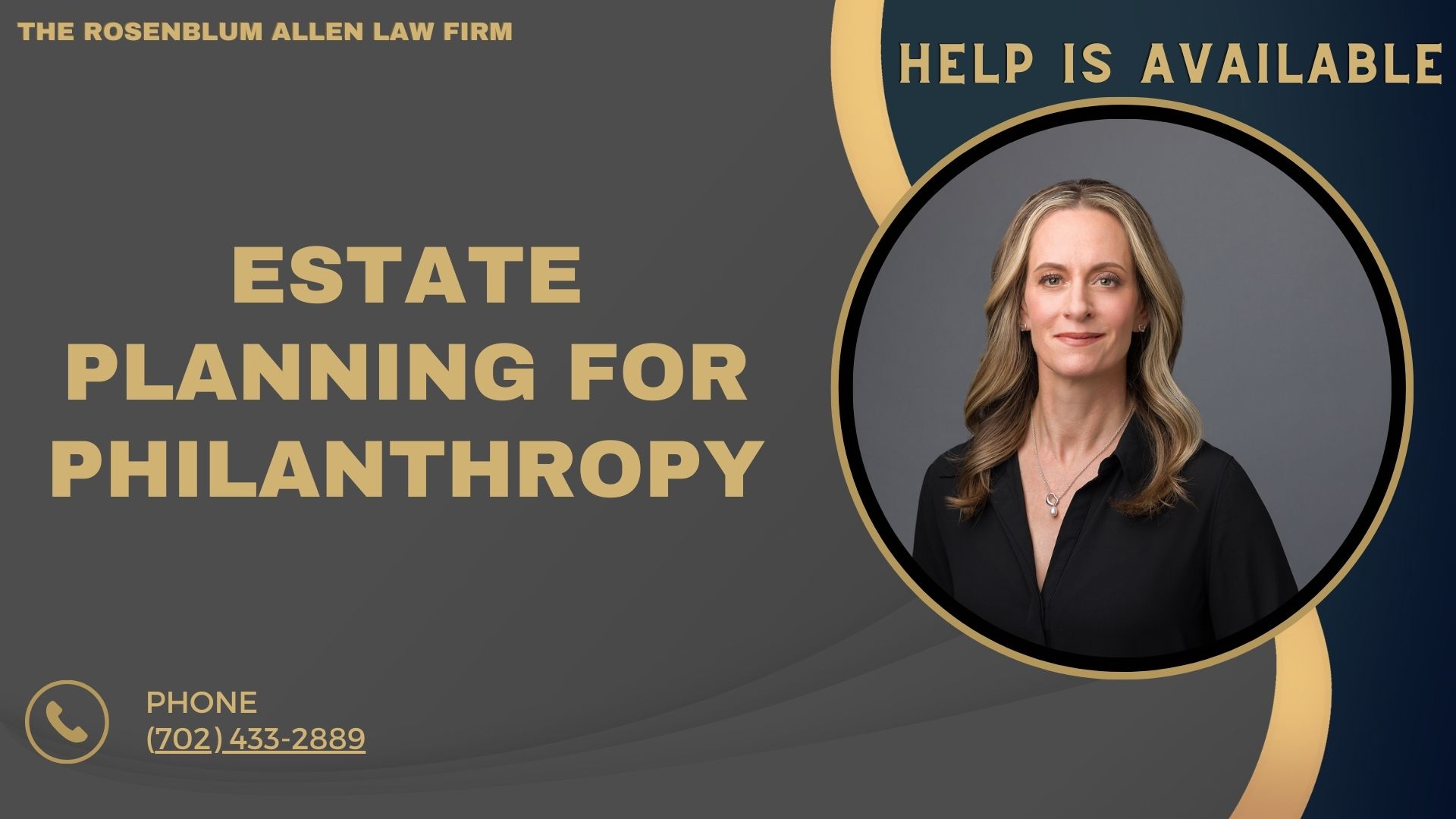 Estate Planning for Philanthropy banner