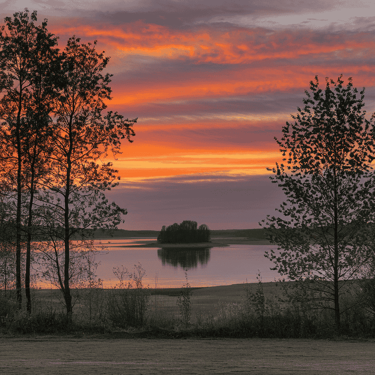 A serene landscape symbolizing reflection on end-of-life wishes.