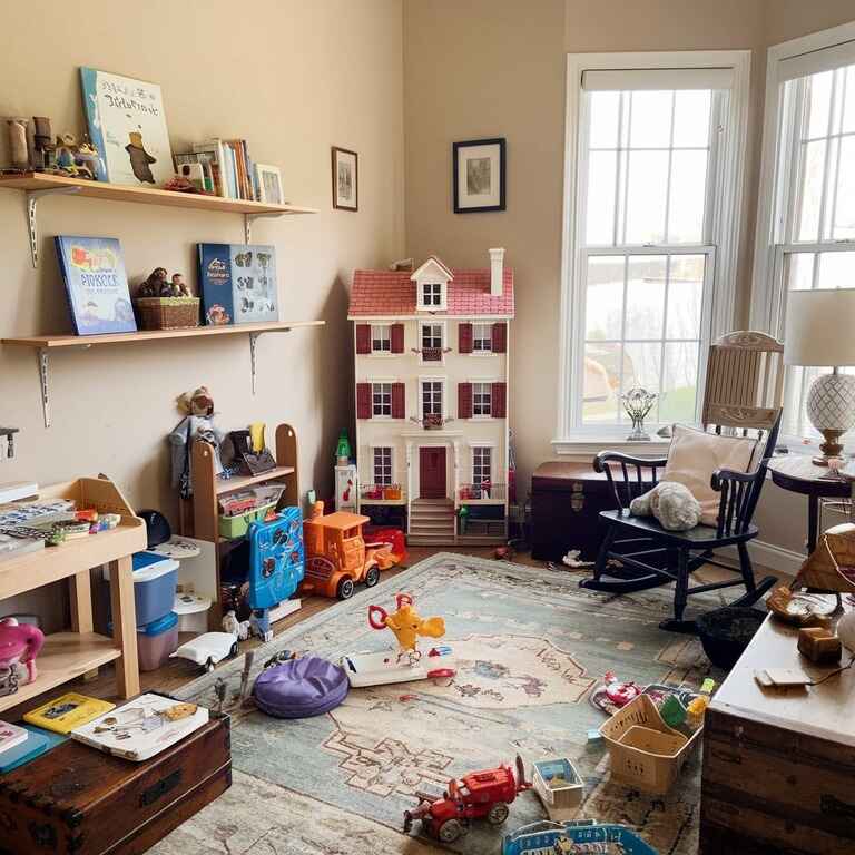 A home with children's belongings, highlighting estate planning considerations for minors