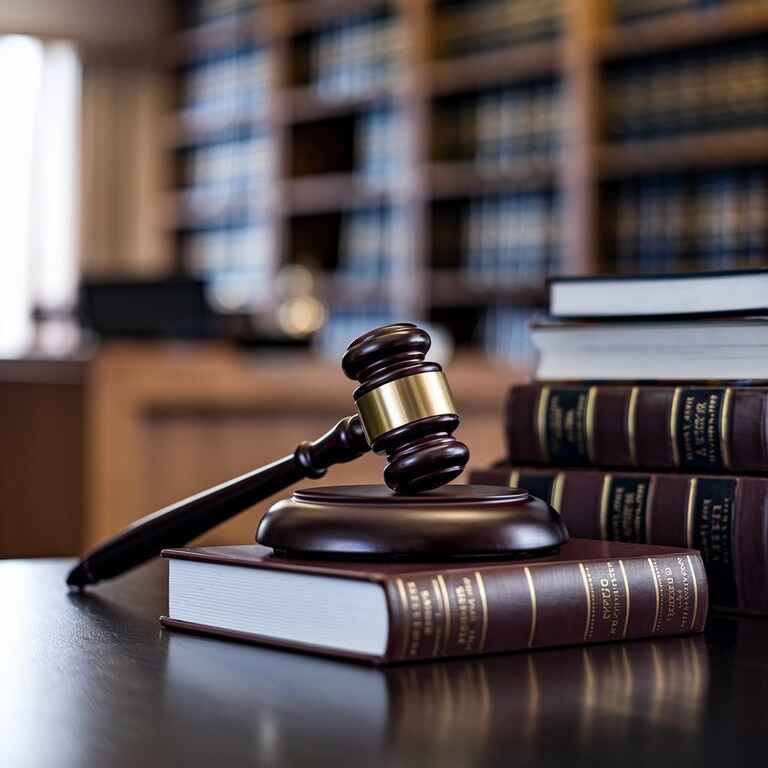 A gavel resting on a legal book, representing the legal framework for Alternative Dispute Resolution in Nevada