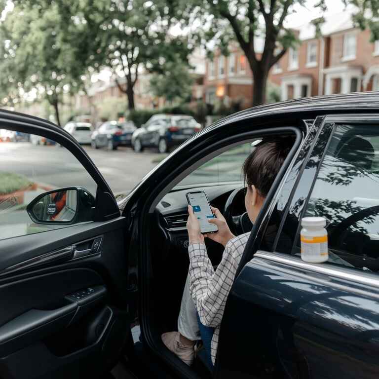 A person choosing not to drive after taking sleeping pills and arranging for alternative transportation, preventing a DUI charge.