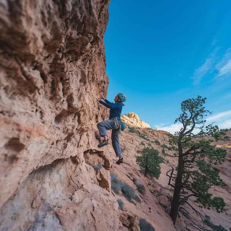 A person zip-lining in Nevada, illustrating the concept of risk assumption in recreational activities